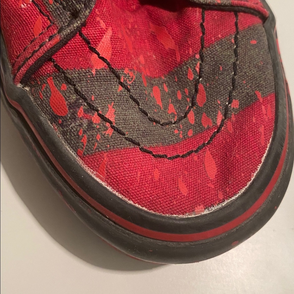 Vans Horror Nightmare on Elm Street Freddy Krueger- men’s 4.0 / women’s 5.5 - Picture 10 of 14